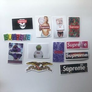 Supreme Stickers